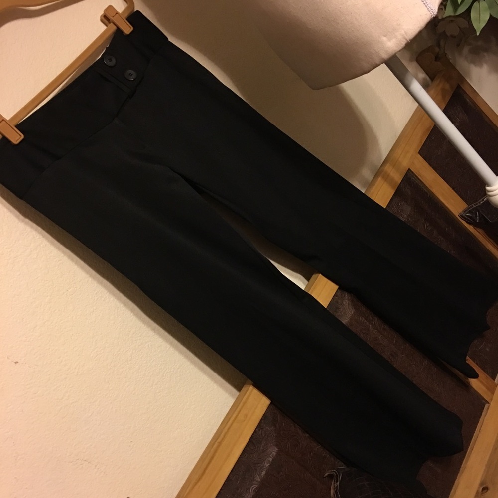 Exact Change black stretch slacks NWT 11/12
